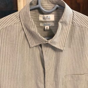 Croft & Barrow Men's Short Sleeve Button Shirt, Medium